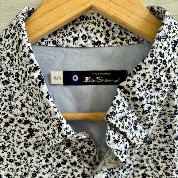 Ben Sherman Floral Collared Shirt - Picture 2 of 9